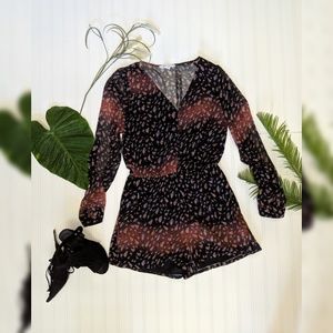 BCBGeneration Floral Romper